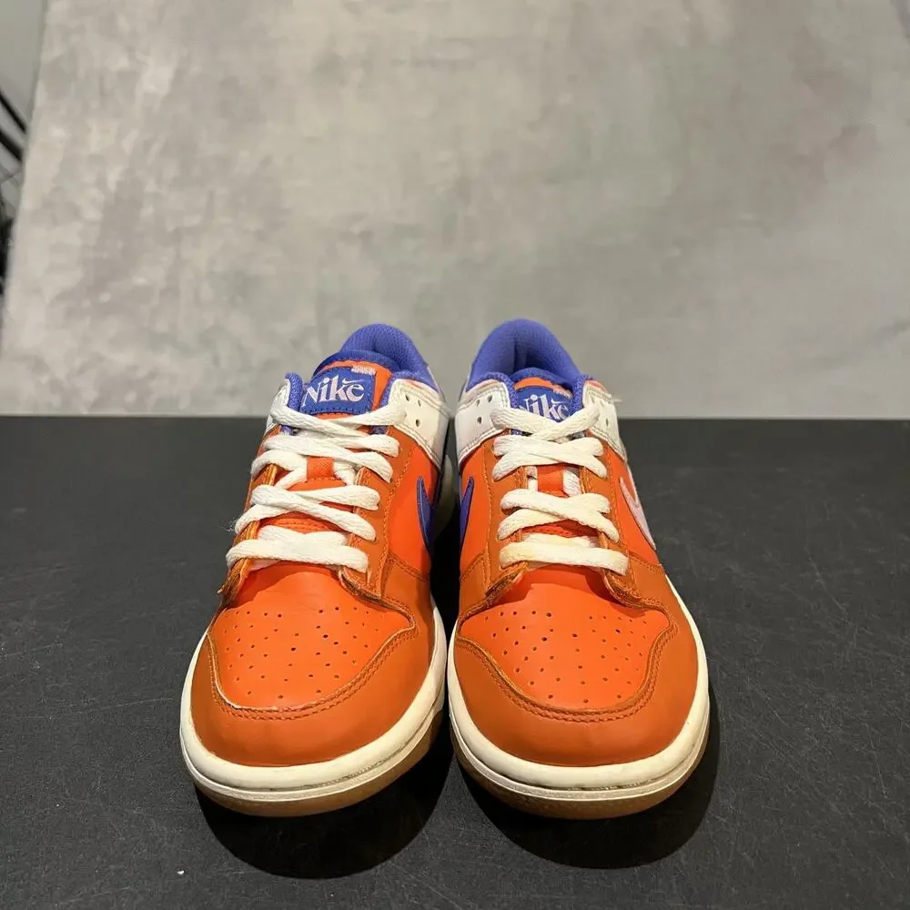 Nike Dunk Low Shoes Youth Size 4Y Orange Purple Everything You Need FN0600-801